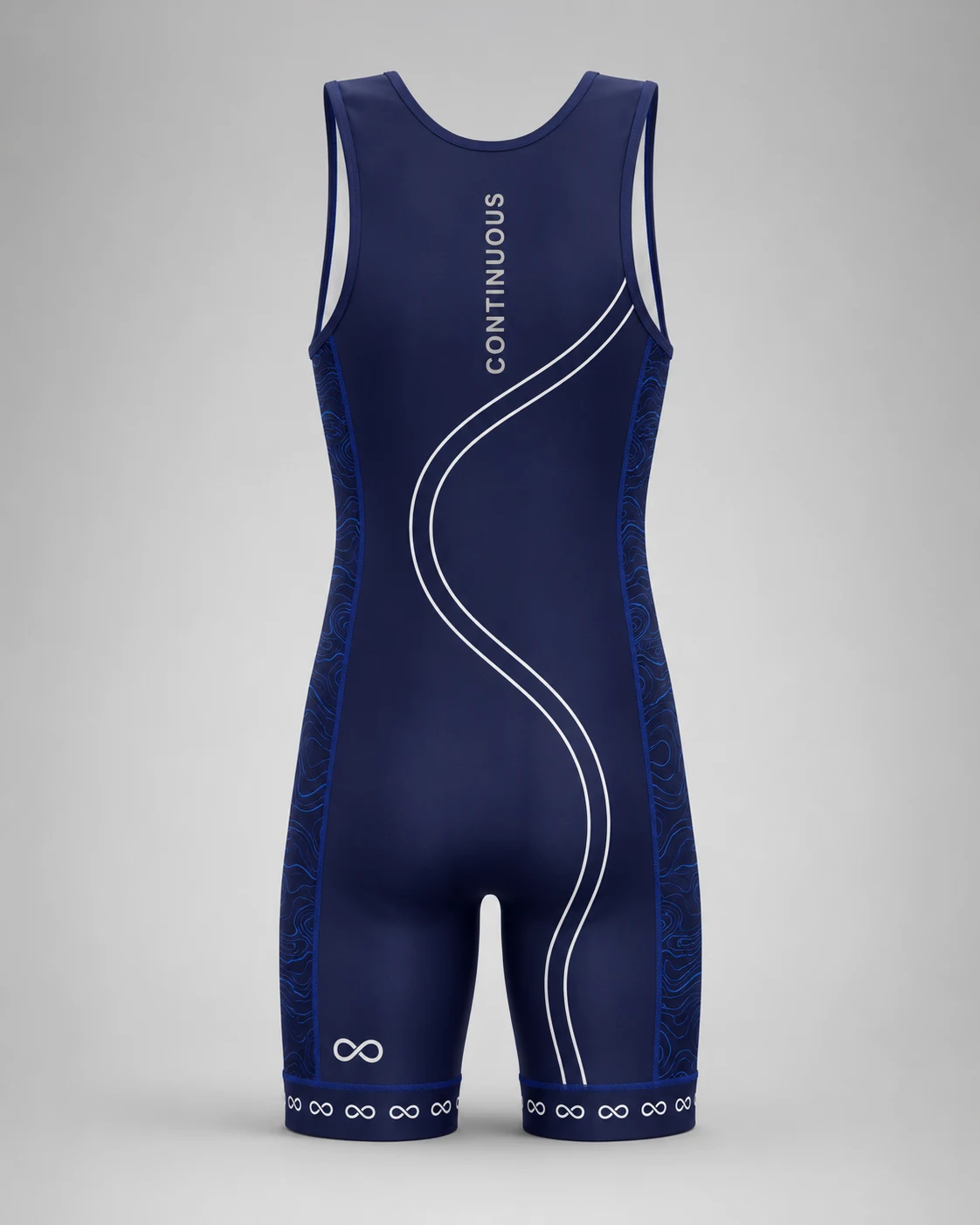 Continuous Contour Rowing Unisuit back view
